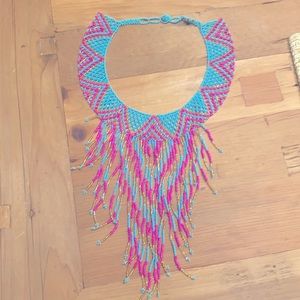 Artisan Mexican Beaded Necklace